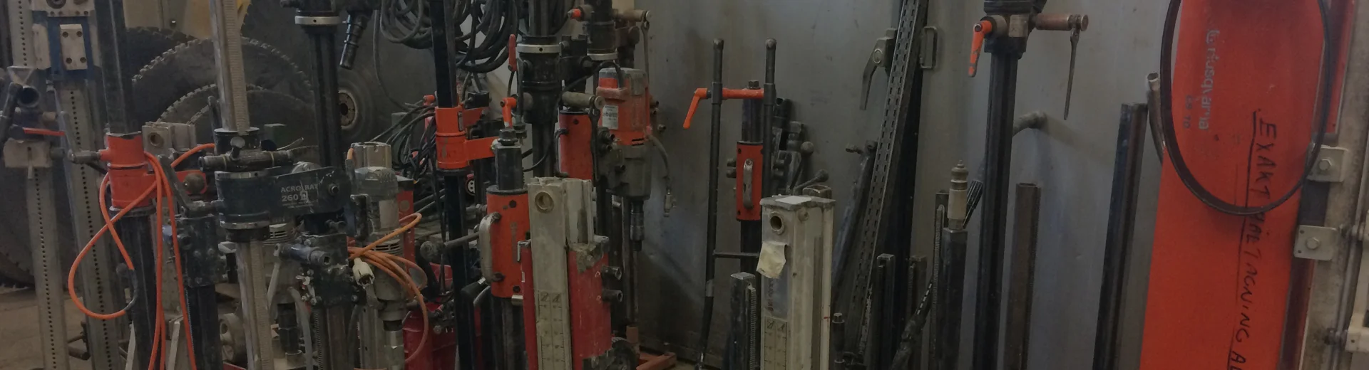 Betonghåltagning med professionell utrustning
